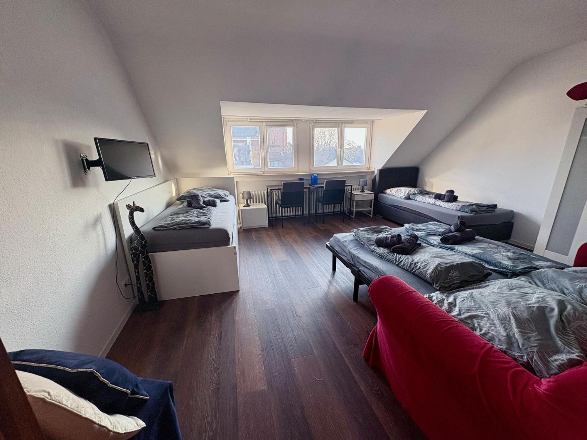 Nasa Wohnung Uerdingen Krefeld Bagian luar foto
