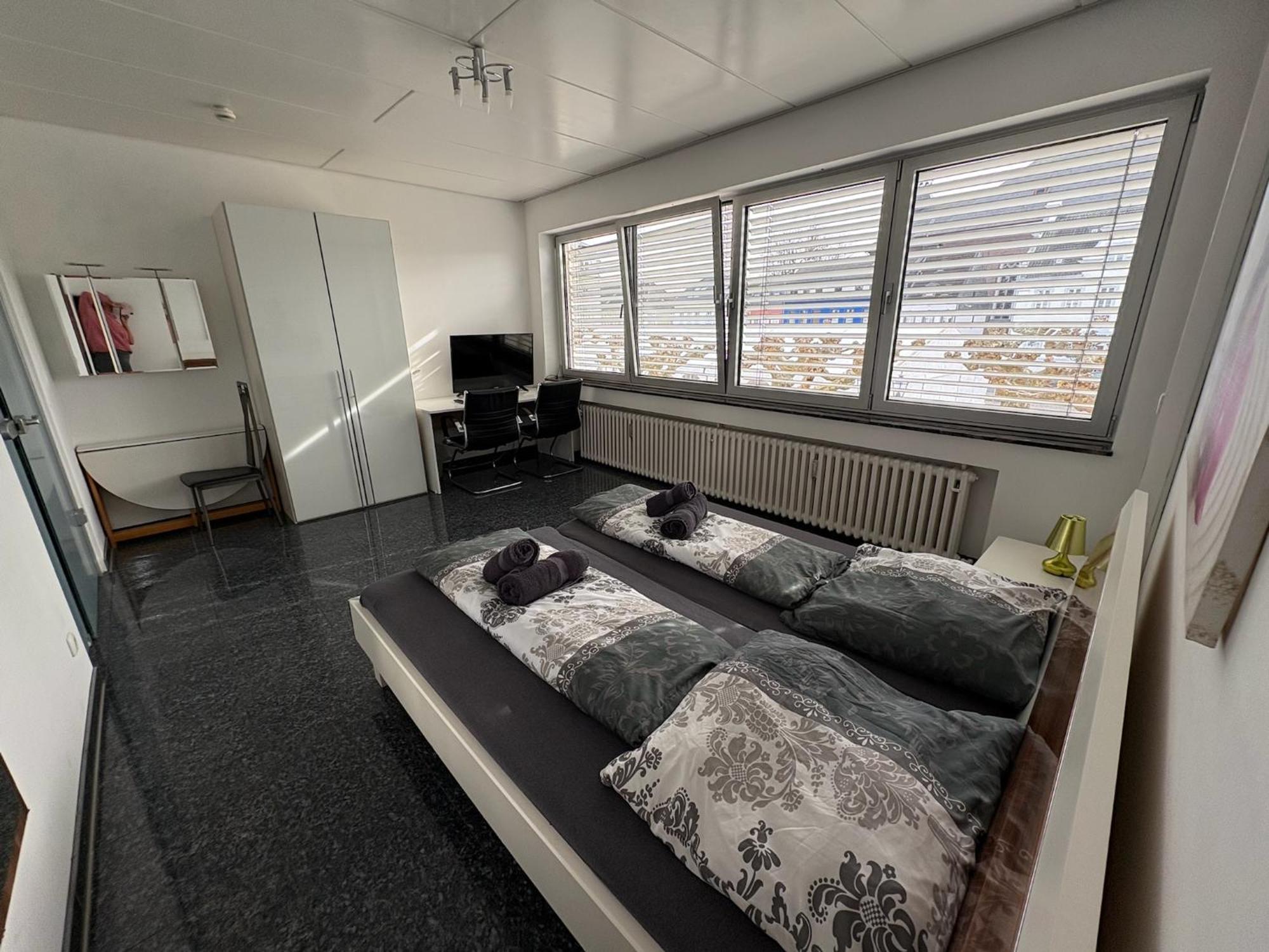 Nasa Wohnung Uerdingen Krefeld Bagian luar foto